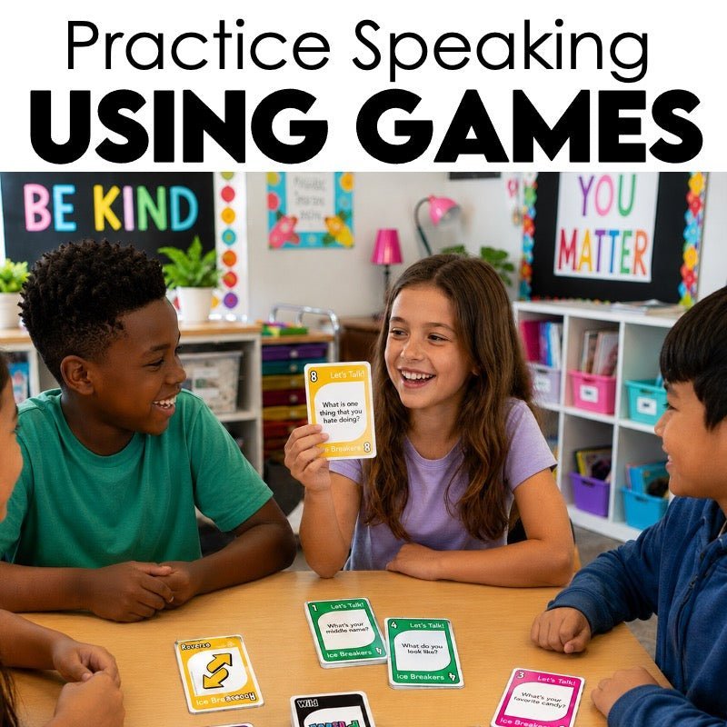 From Worksheets to Real Conversations: How Speaking Games Build Confident ESL Speakers - Hot Chocolate Teachables
