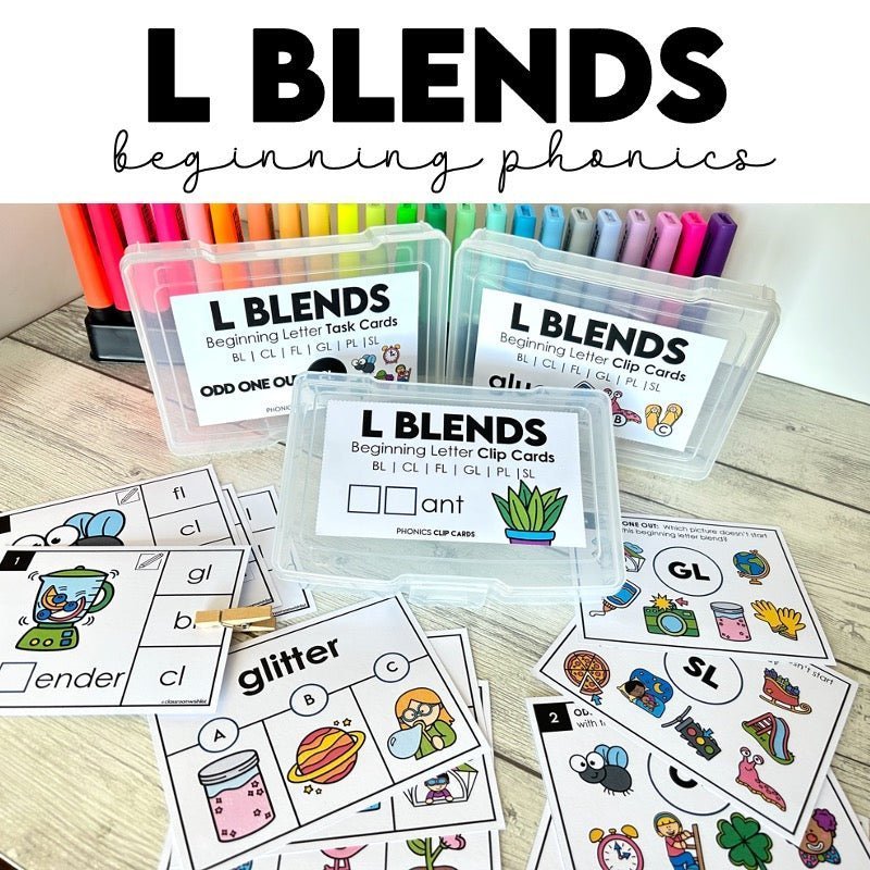 Powerful L Blends Activities That Build Strong Readers - Hot Chocolate Teachables