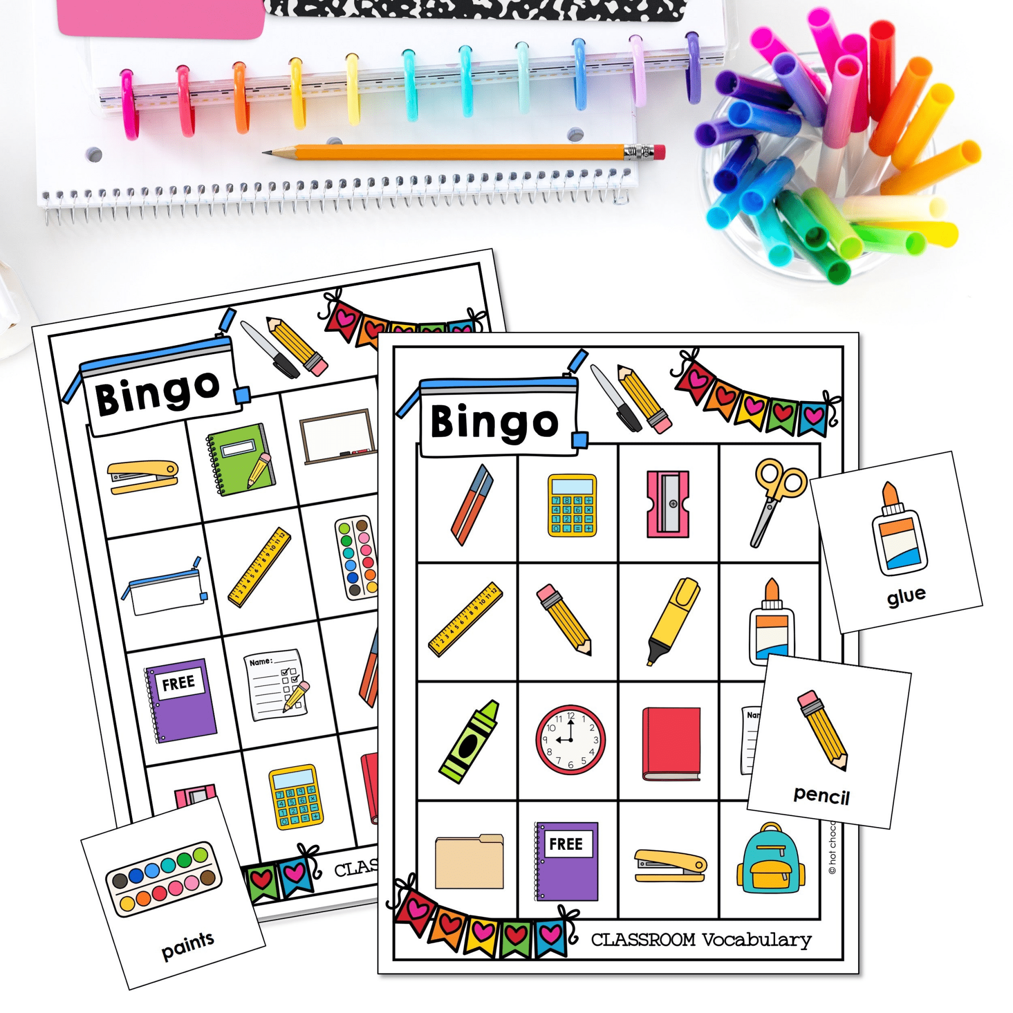 Back To School - Hot Chocolate Teachables