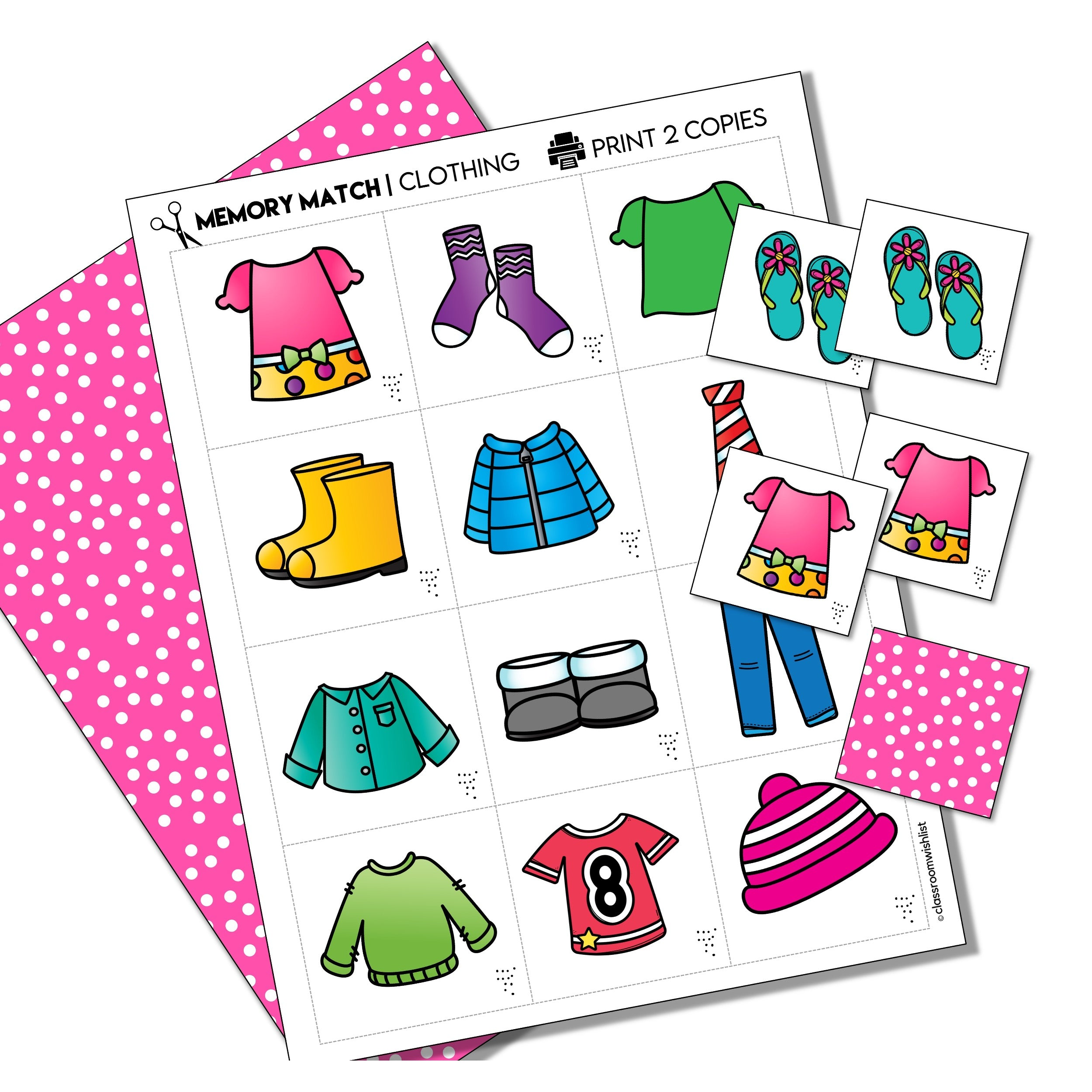 Clothing - Hot Chocolate Teachables