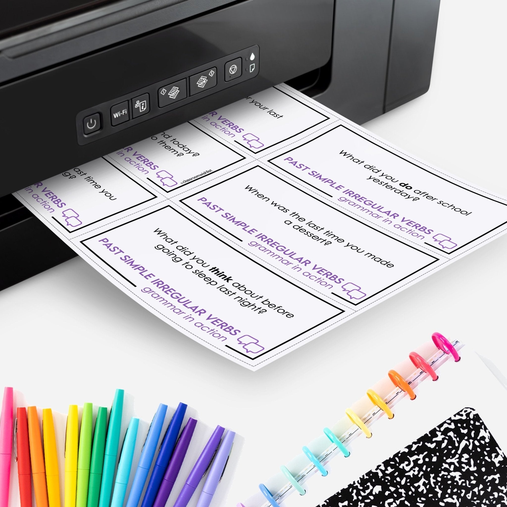 Conversation Question Prompts - Hot Chocolate Teachables