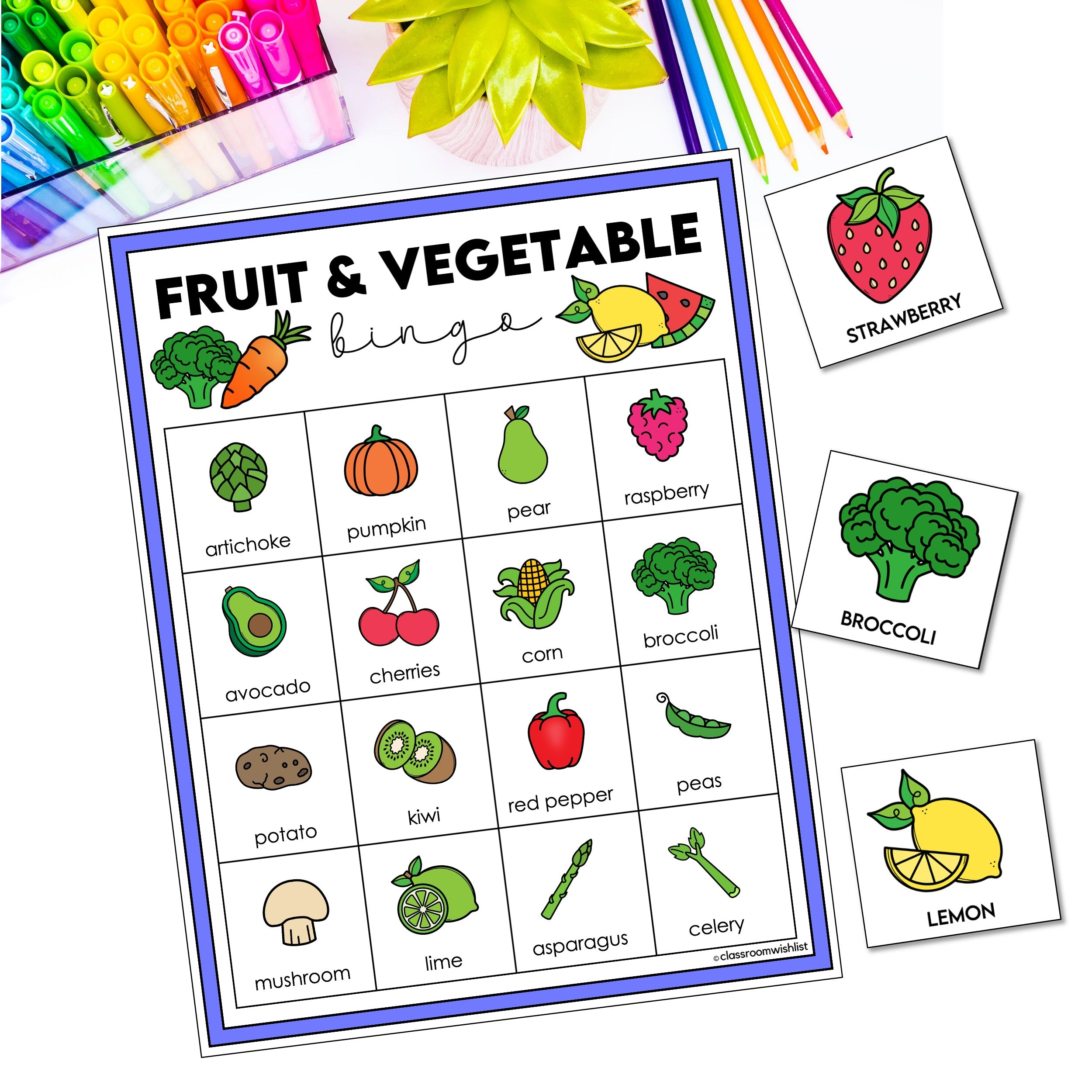 Food | Fruit | Vegetables - Hot Chocolate Teachables