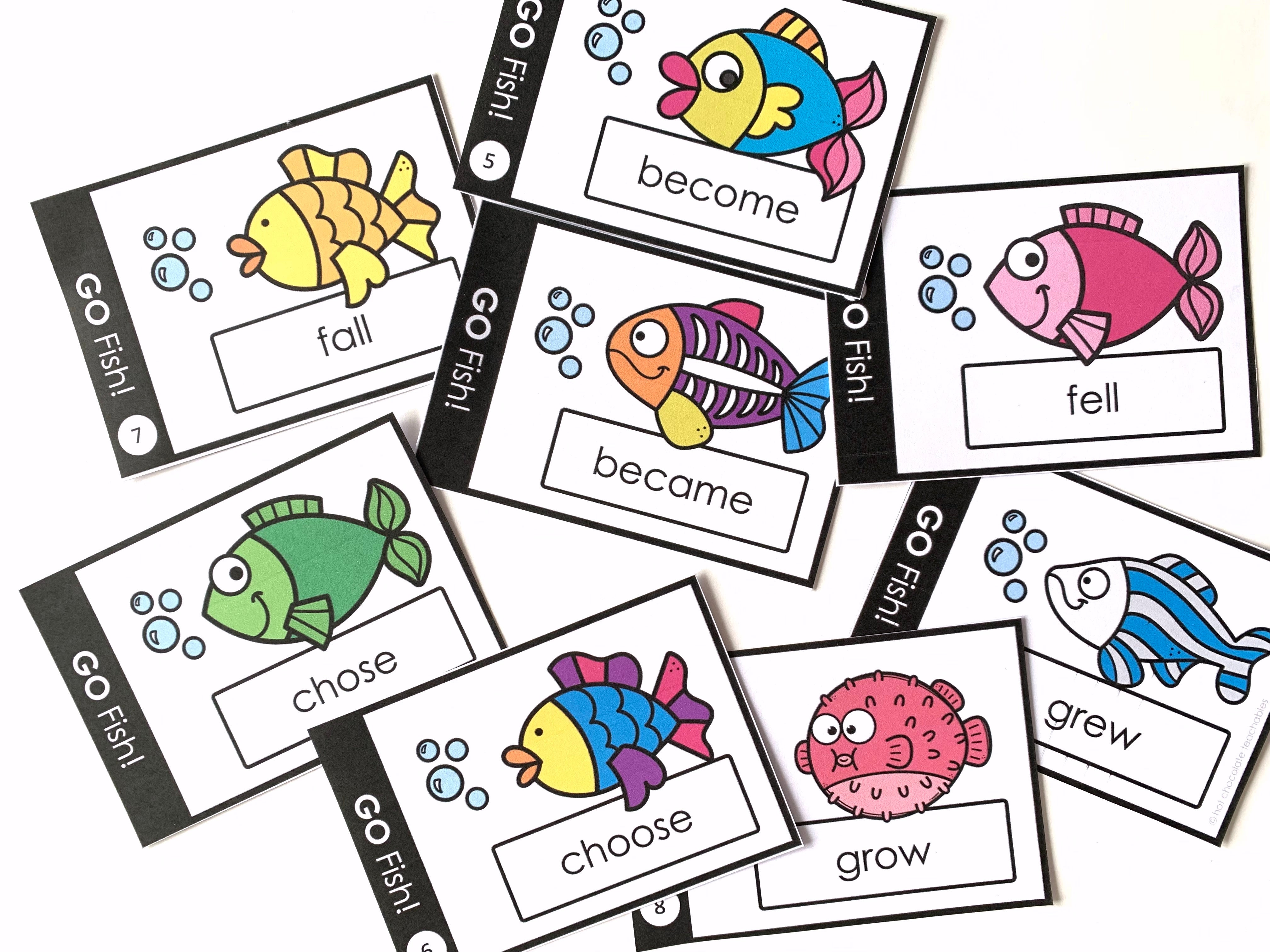 Irregular Verbs - Hot Chocolate Teachables