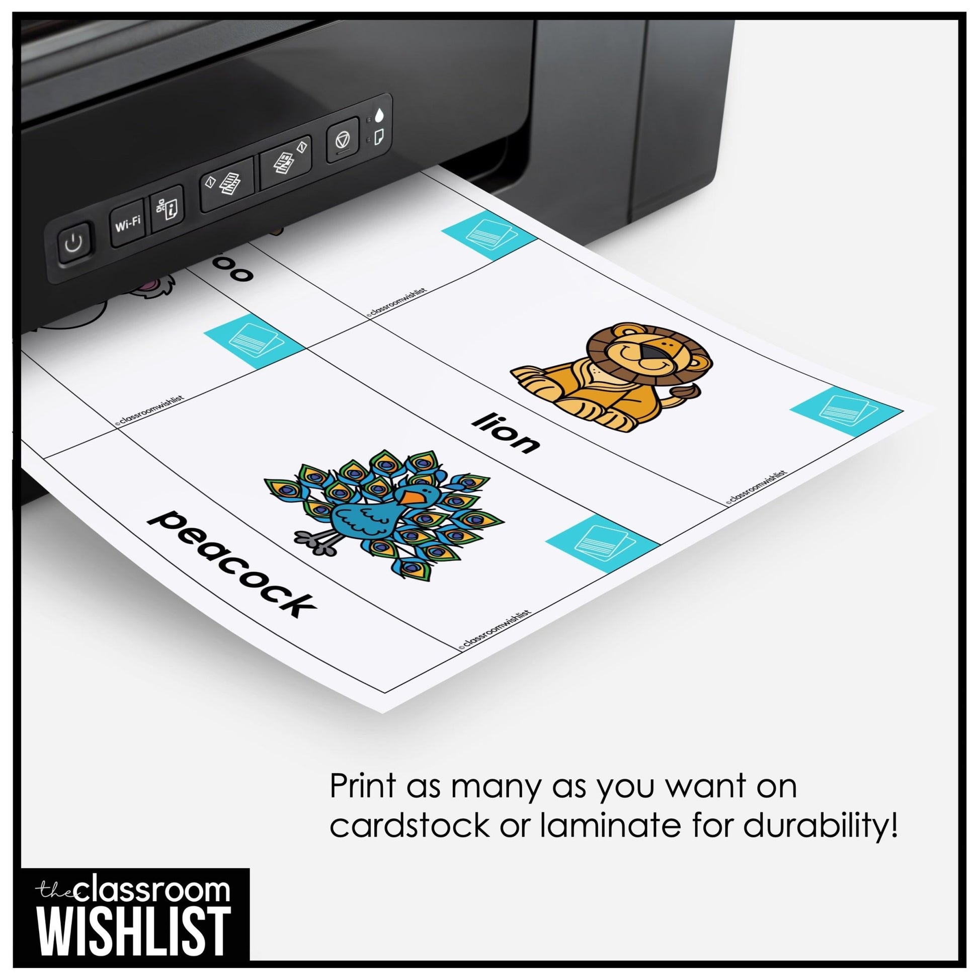 Animals Vocabulary Pack: Farm, Zoo and Pet Flashcards & Picture Dictionary - Hot Chocolate Teachables