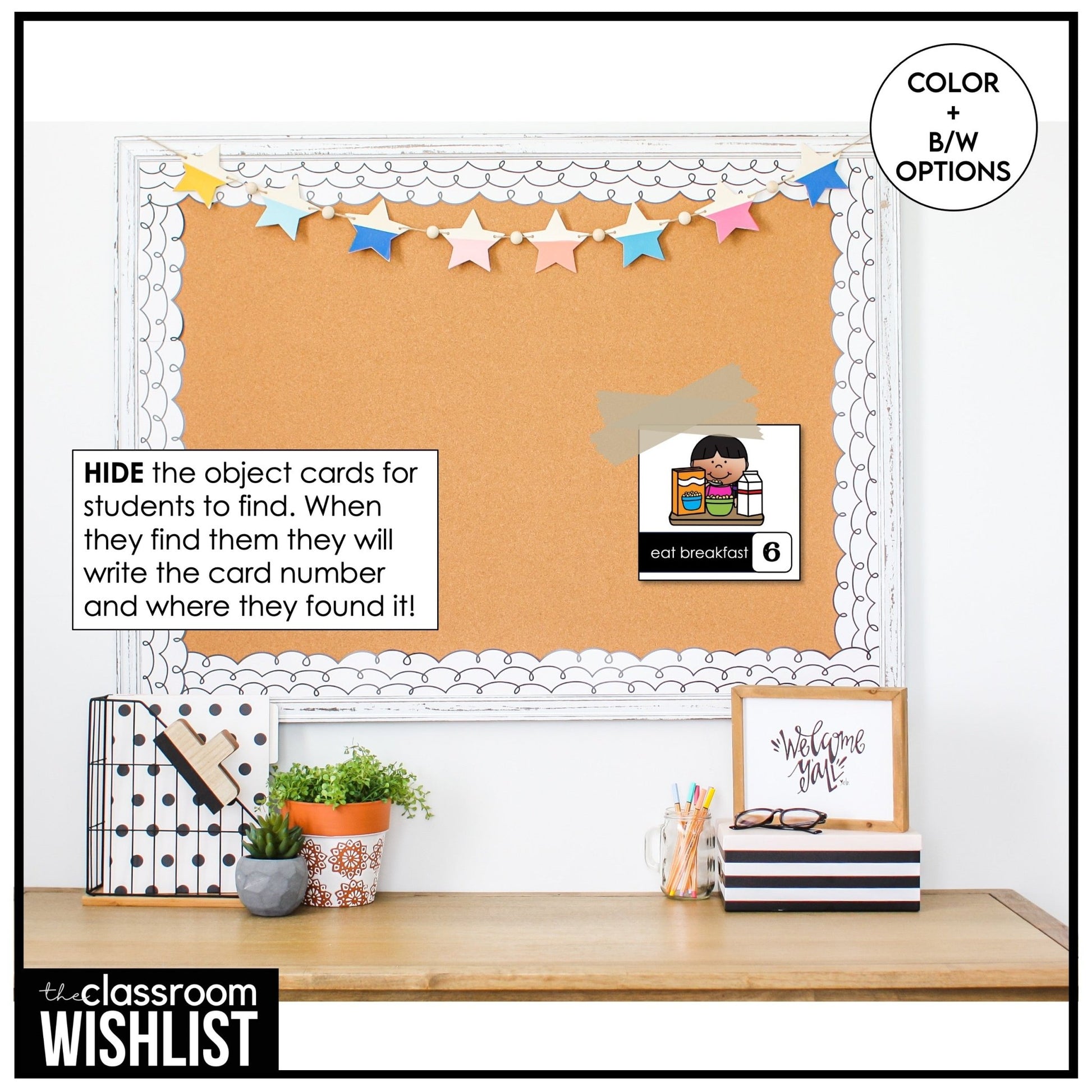 Daily Routine Verbs Scavenger Hunt – ESL Action Verbs Vocabulary Game - Hot Chocolate Teachables