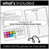Editable Board Game Templates - ESL, Math, Vocabulary, Grammar, Test Prep - Hot Chocolate Teachables
