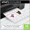 English Core Vocabulary Clip Card Bundle - Objects, Verbs, School, City, Clothes - Hot Chocolate Teachables