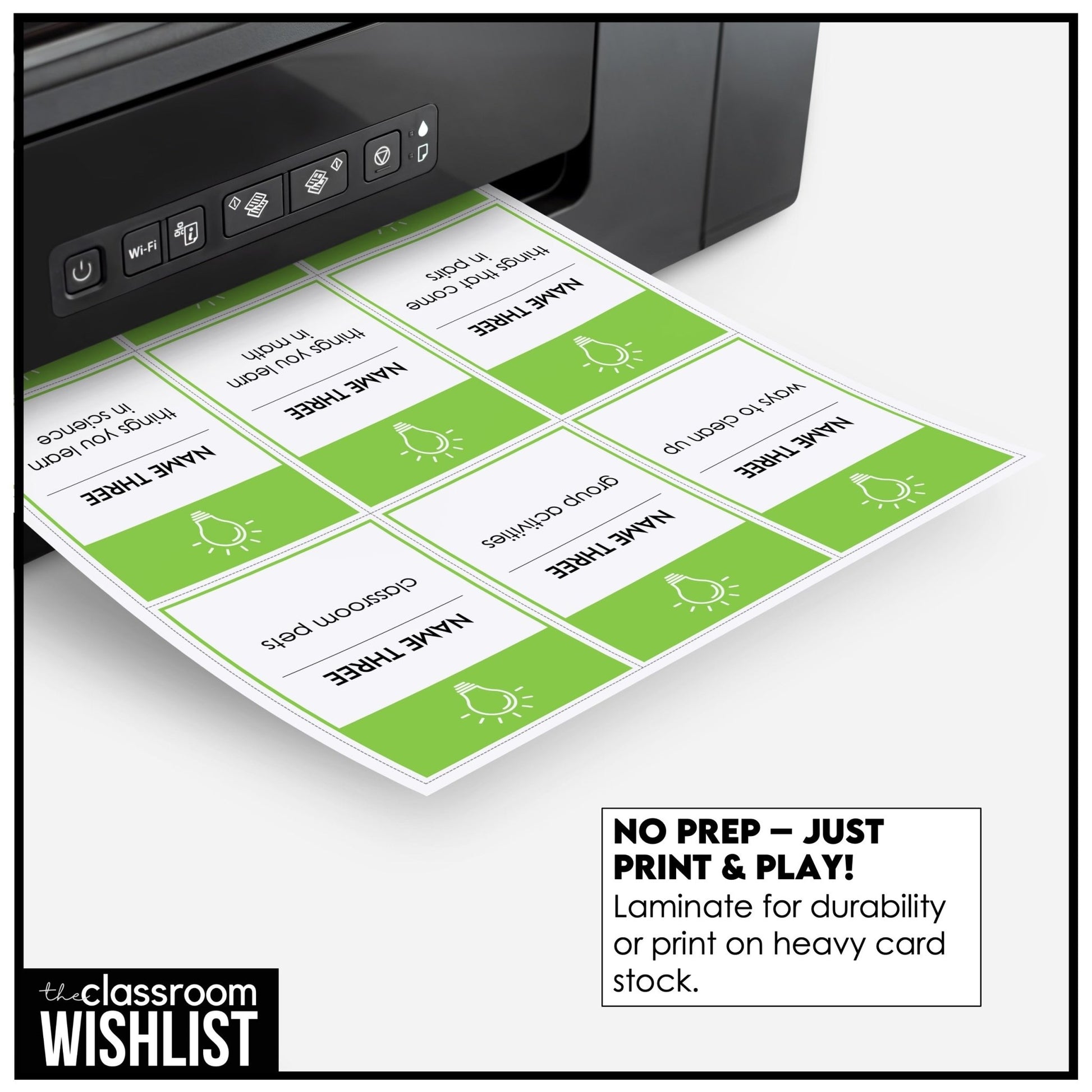 ESL Vocabulary Building Card Games | Name 3 Things | Summer | Spring | Fall | Winter - Hot Chocolate Teachables