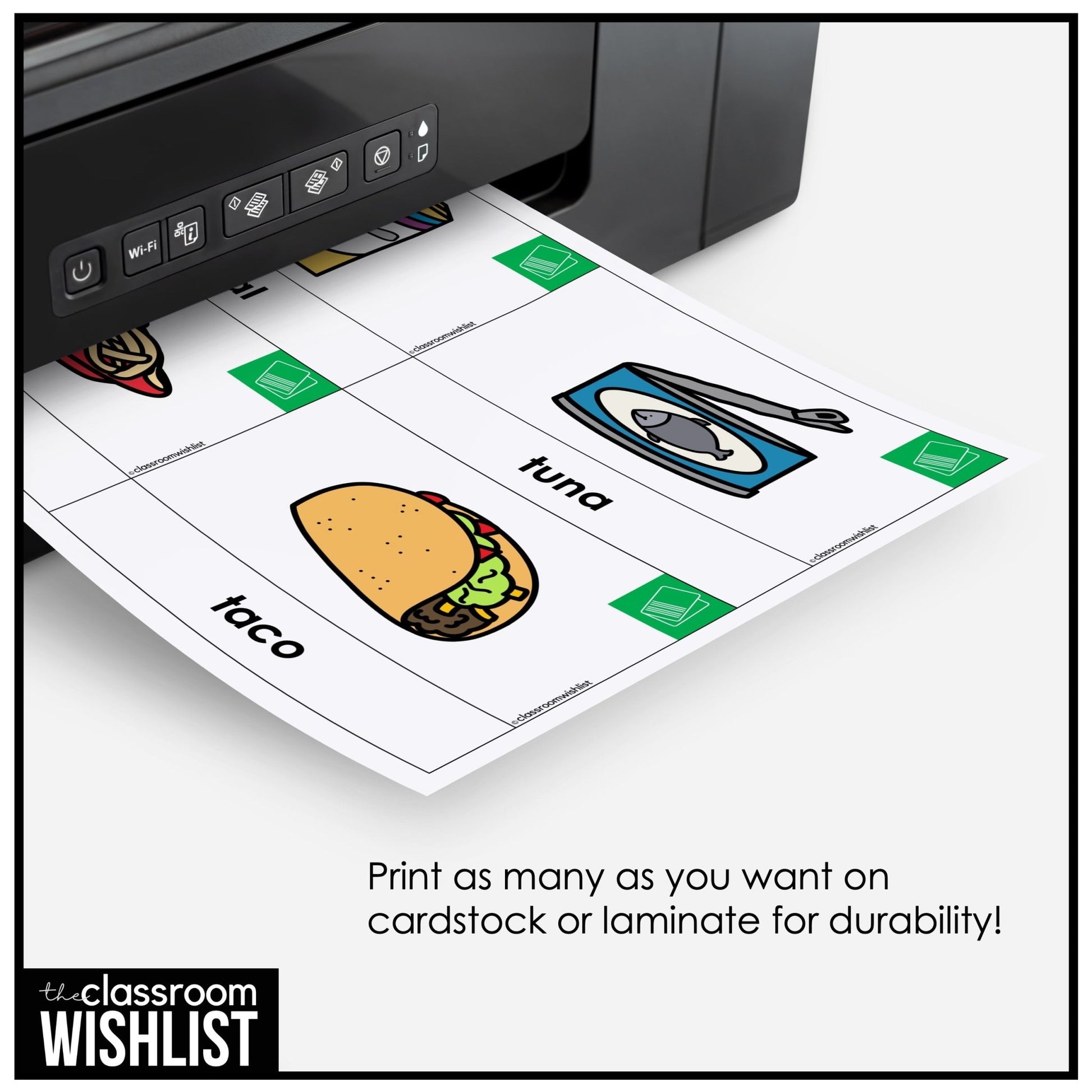 Food & Drinks Vocabulary Building ESL Flashcard Pack: Flash Cards & Dictionary - Hot Chocolate Teachables