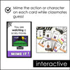 Halloween Charades | Miming Game Cards for Kids - Action Verbs & Costumes - Hot Chocolate Teachables