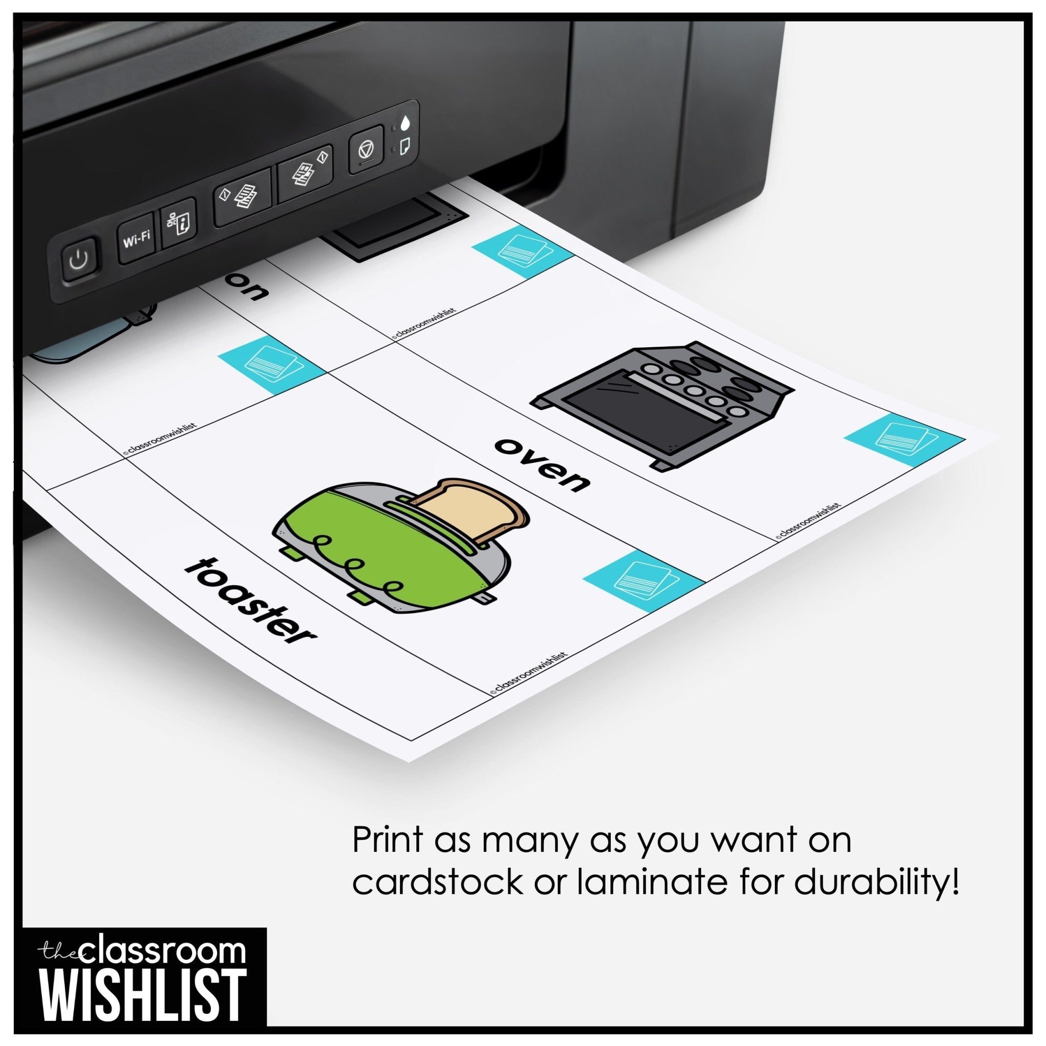 House & Furniture Vocabulary Pack: Flashcards & Picture Dictionary - ESL / ELL - Hot Chocolate Teachables