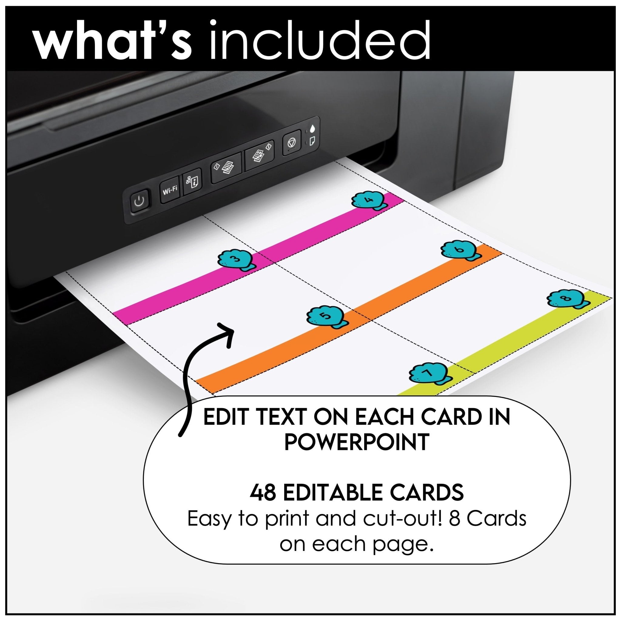 Make your own Board Games: Templates with Editable Cards | Use with any subject - Hot Chocolate Teachables