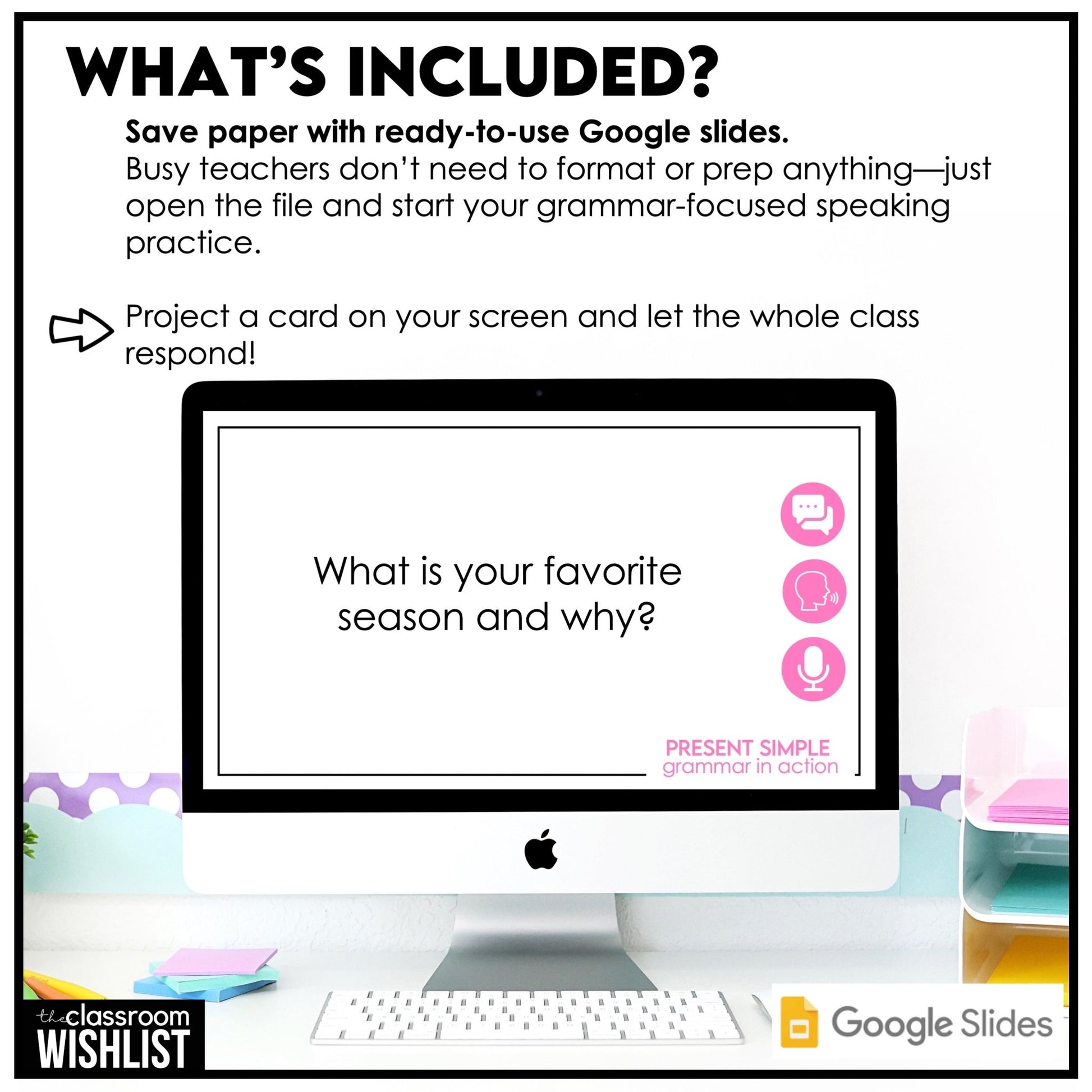 Present Simple ESL Conversation Cards – 60 Digital & Printable Question Prompts - Hot Chocolate Teachables