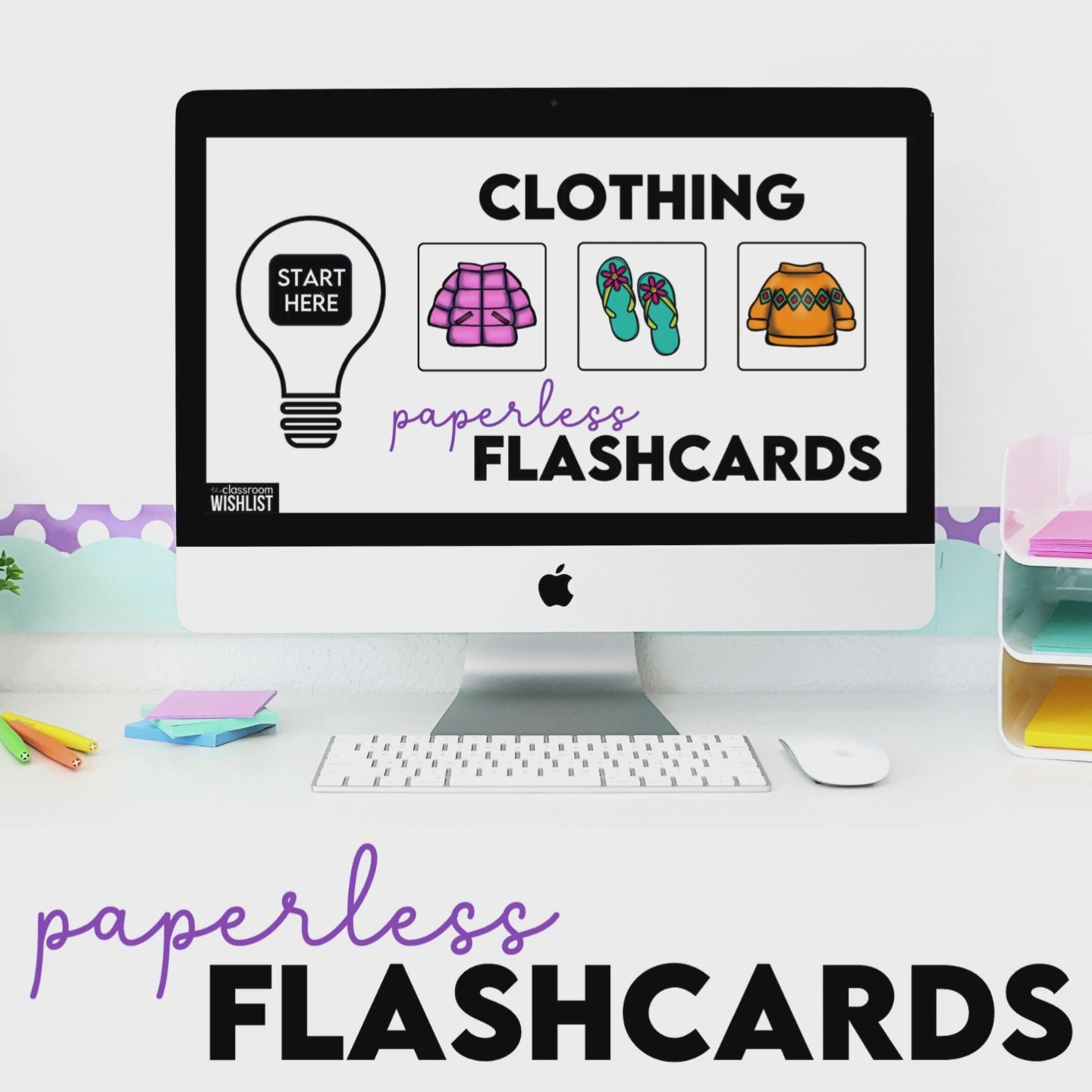 Load video: Clothing Vocabulary Digital Flashcards &amp; Picture Dictionary – ESL Student Resource