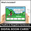 Action Verb BOOM CARDS™ | Present Continuous Sentence Building Activity - Hot Chocolate Teachables