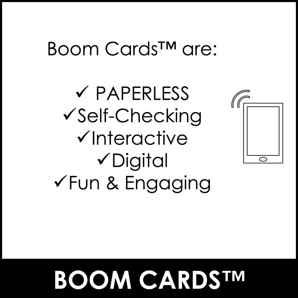 Action Verbs with -ing endings - Present Continuous BOOM CARDS - Hot Chocolate Teachables