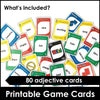 Adjectives : Comparative & Superlative Card Game - Hot Chocolate Teachables