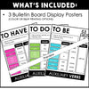 Auxiliary Verb Posters - HAVE - BE - DO - ESL Grammar Posters Visual Aid - Hot Chocolate Teachables