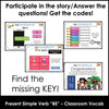 Back to School Grammar Digital Escape - Present Tense - Boom Cards™ - Hot Chocolate Teachables