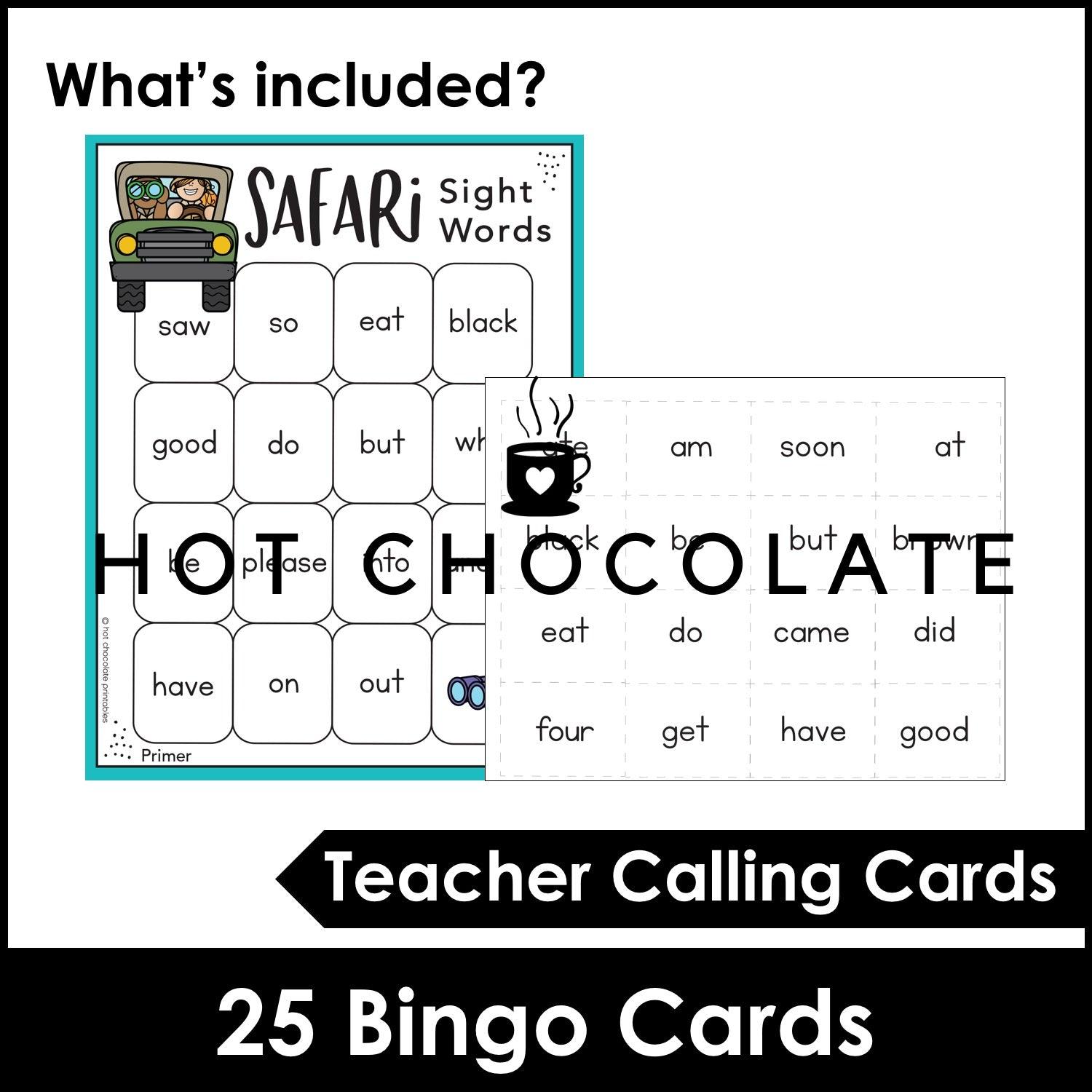 Beginning Sight Word Practice | Bingo Game ESL | Kindergarten | First Grade