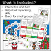 Christmas Conversation Question Board Game - 40 Holiday Question Prompts - Hot Chocolate Teachables