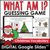 Christmas Guessing Game - What am I? Digital Google Slides™ - Inferencing - Hot Chocolate Teachables