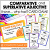 Comparative and Superlative Adjectives: I have, Who Has? Card Game - Hot Chocolate Teachables