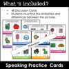 Compare and Contrast - ESL Speaking Cards - Finding Similarities & Differences - Hot Chocolate Teachables