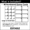 Create Editable Board Games for any subject | Templates with Editable Game Cards - Hot Chocolate Teachables