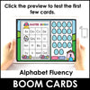 EASTER Alphabet Letter Fluency Digital Bingo | Letter Recognition Boom Cards™ - Hot Chocolate Teachables