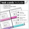 End Punctuation Task Cards - Sentences and Questions - ESL GRAMMAR TOOLBOX - Hot Chocolate Teachables