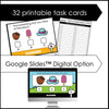 ESL Basic Vocabulary Task Cards: Seasonal Vocabulary Comprehension Activity - Hot Chocolate Teachables