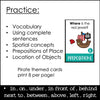 ESL Prepositions of Place Task Card Activity - Pirate Themed - Hot Chocolate Teachables