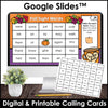 FALL 1st Grade Sight Words Bingo - Print & Digital Google Sides™ included - Hot Chocolate Teachables