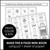 Food and Drink Vocabulary Mini-Book | What's in my fridge? - Hot Chocolate Teachables