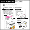 Grammar Posters : Adjectives, Prepositions, Adverbs, Antonyms, Synonyms - Hot Chocolate Teachables