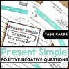 Grammar & Vocabulary Task Card Bundle - Hot Chocolate Teachables