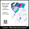 Irregular Verb Card Game - Past Participles - I have, Who has - Hot Chocolate Teachables