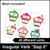 Irregular Verb Game - Slap It - Hot Chocolate Teachables