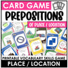 Parts of Speech: Games & Task Card Bundle | Nouns, Verb, Adjective, Preposition - Hot Chocolate Teachables