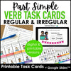 Past Tense Verbs : Regular and Irregular Games & Activities BUNDLE - Hot Chocolate Teachables