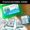 Plural Nouns Grammar Game & Task Cards for ELL EFL ESL : Regular Plural Nouns - Hot Chocolate Teachables