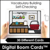 School and Classroom - ELL / ESL Vocabulary Building Digital Activity | Boom Cards™ - Hot Chocolate Teachables