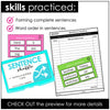 Sentence Building Activity Cards - Present Simple Build-A-Sentence Game - Hot Chocolate Teachables