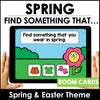 Spring Vocabulary Boom Cards™ Digital Interactive Task Cards - Hot Chocolate Teachables