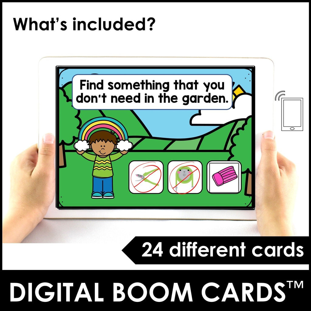 Spring Vocabulary Boom Cards™ Digital Interactive Task Cards - Hot Chocolate Teachables