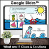 Summer Vocabulary - What am I? Guessing Game | Digital Google Slides™ ready - Hot Chocolate Teachables