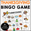 Thanksgiving ESL Vocabulary Bingo Game - English Text - Hot Chocolate Teachables