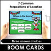 Valentine's Day - Prepositions of Place Boom Cards™ | Spatial Concepts - Hot Chocolate Teachables