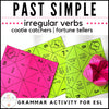 Verb Games Bundle: Past Simple Regular and Irregular Verbs - Hot Chocolate Teachables